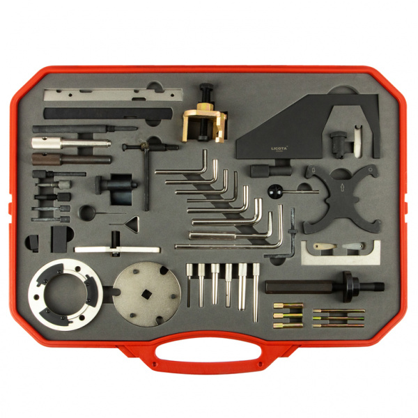 Набор для регулировки фаз ГРМ бензиновых и дизельных двигателей FORD, 51пр. (ATA-4704)