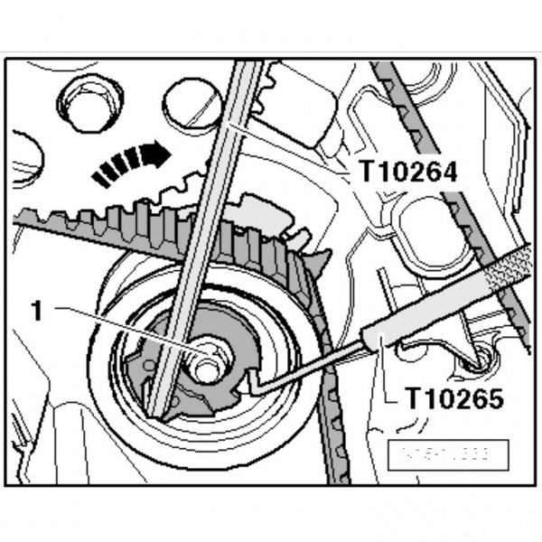 Приспособления для фиксации натяжителя ремня VAG (ATA-2114)