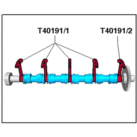 Набор фиксаторов для ГРМ VAG TFSI, T40191 (ATA-4034)