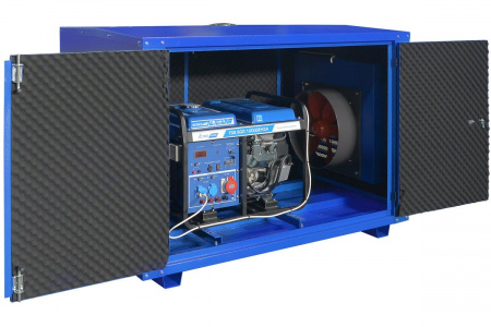 Бензогенератор TSS SGG 18000EH3LA в кожухе МК-3.1