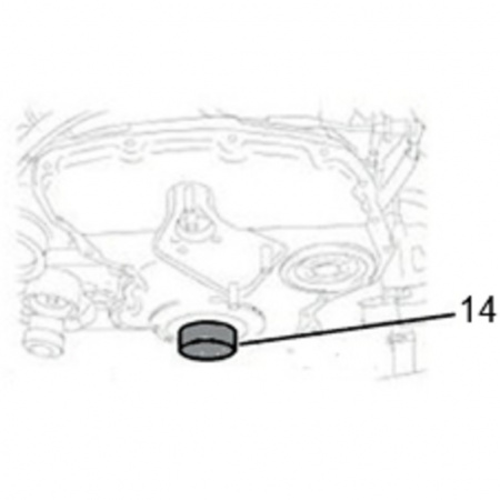 Набор фиксаторов для двигателей 2,2, 2,3, 3,0l Fiat, Iveco, Ford (ATA-2026)