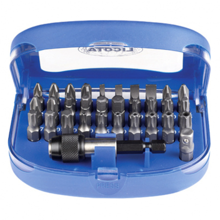 Набор бит 1/4" с держателем, 32 пр. (ABD-70001)