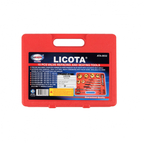 Набор зенкеров регулируемых для расточки седел клапанов (ATA-0032)