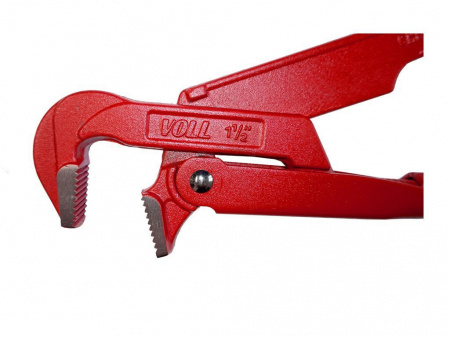 Газовый ключ VOLL 90°, 1.1/2" L-тип