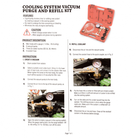 Набор для замены охлаждающей жидкости (ATP-0104)