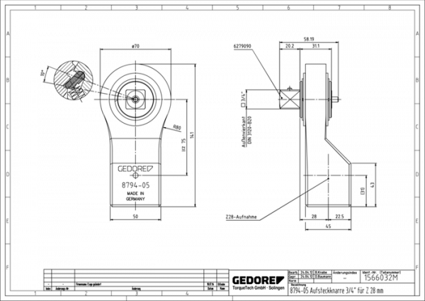 GEDORE 1566032