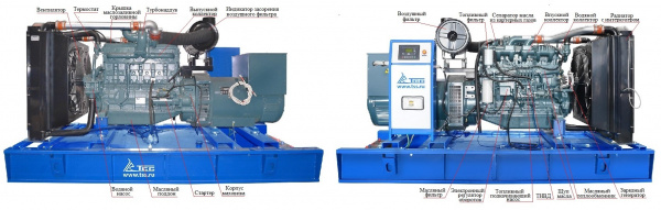 Дизельная электростанция 240 кВт TDo 330MC