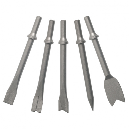 Набор зубил для пневмомолотка, 5 предметов, 175 мм (PH-1008R)