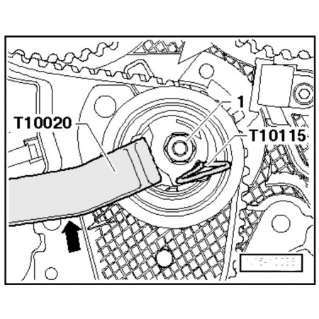 Набор фиксаторов для дизельных двигателей VW-Audi 1.2-2.0D PD и 1.2, 1.6, 2.0D CR (ATA-2122)