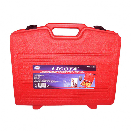 Стяжка пружин универсальная для подвески типа "Макферсон", усиленная, c защитными накладками (ATC-2158C)