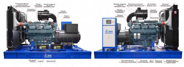 Дизельный генератор TDo 715MC
