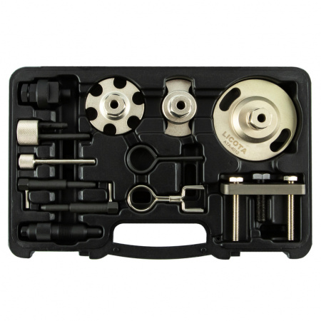 Набор фиксаторов для дизельных двигателей VW-Audi V6 (2.7, 3.0) V8 (4.0, 4.2) со съемником помпы (ATA-4012)