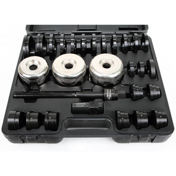 Набор для выпрессовки и запрессовки ступичных подшипников, 28 предметов (ATC-1014)