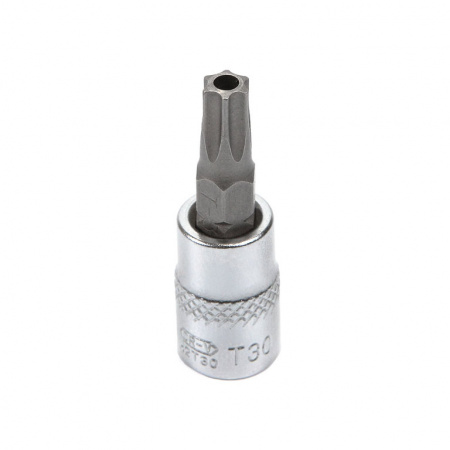 Головка торцевая с вставкой torx с отверстием 1/4" T30H (H2TT30)
