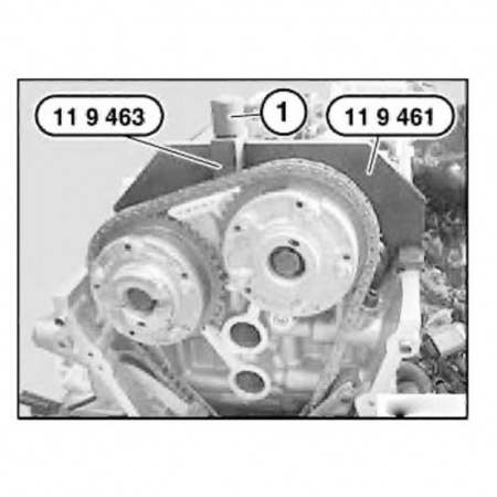 Набор для фиксации распредвалов BMW N62, N73 (ATA-0414)