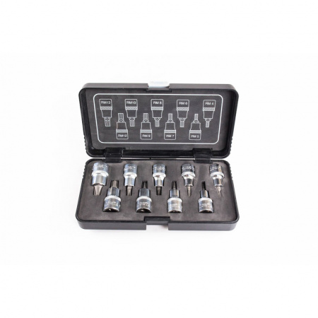Набор головок 1/2" со вставками RIBE RM4-RM13 9пр. (TBS-12185)