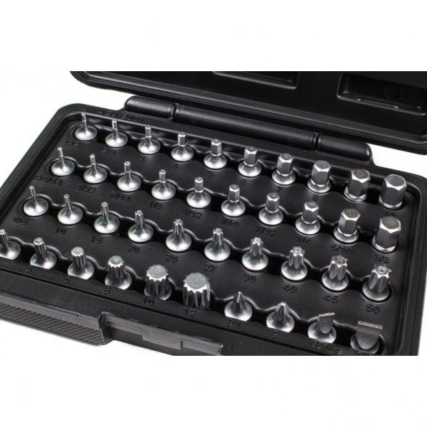 Набор головок коротких 1/4" 40 пр. (ABJ-2001)