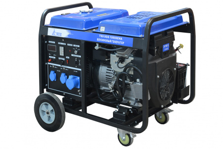 Бензогенератор TSS SGG 10000EHA в кожухе МК-2.1