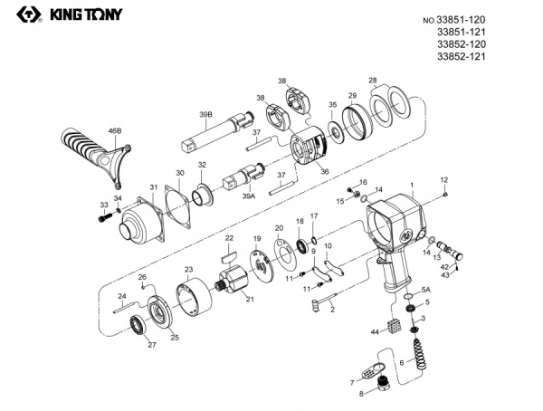 KING TONY 33631C22