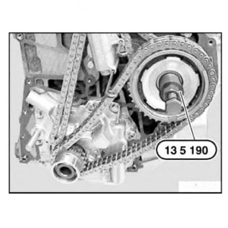 Съемник шестерни ТНВД BMW (ATA-0515A)