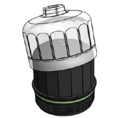 Съёмник масляного фильтра "чашка" 86.6 мм, 16 гр. (ATA-8901)