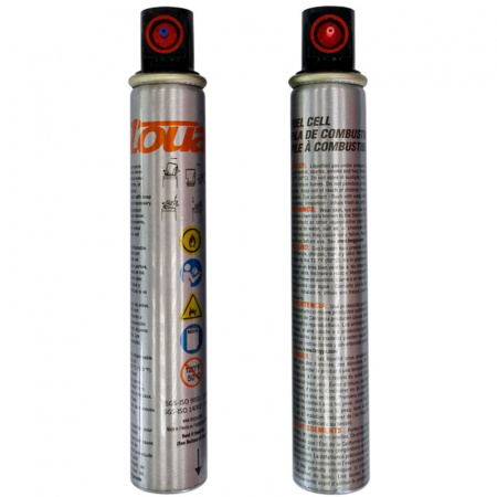 Газовый баллон Toua 165 мм с синим клапаном