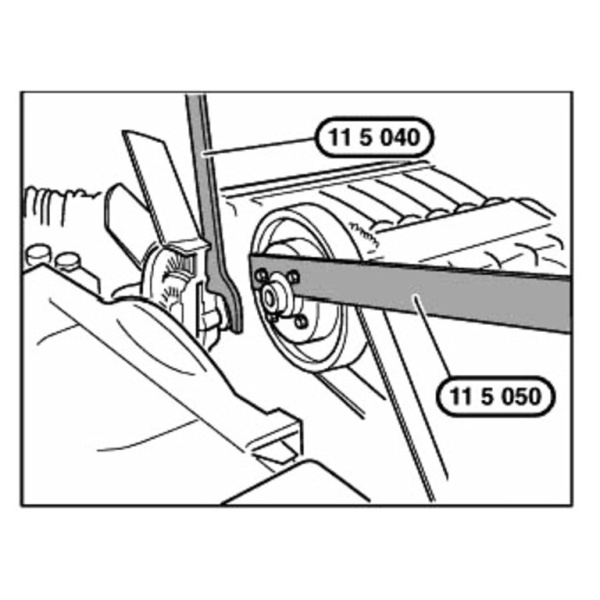 Специальный ключ для шкива вискомуфты BMW (ATA-0129)