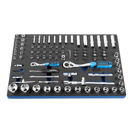 Набор инструмента 1/2" и 1/4" 94 пр. в ложементе EVA (ACK-E8010F)