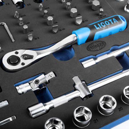 Набор инструмента 1/2" и 1/4" 94 пр. в ложементе EVA (ACK-E8010F)