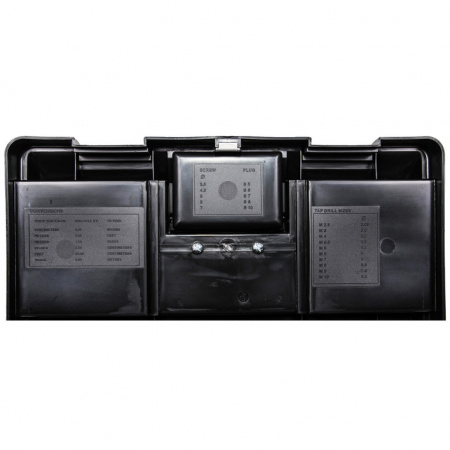 Ящик инструментальный пластиковый с органайзером, средний, 445х240х205 мм (TB-905)