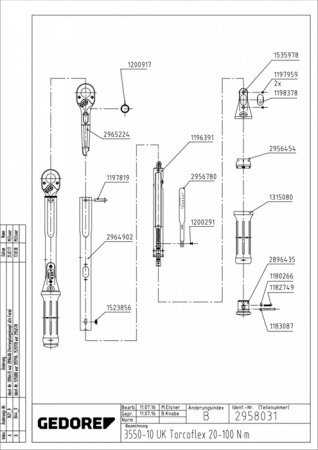 GEDORE 2958031