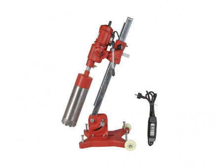 Алмазная сверлильная установка VOLL V-Drill 355N c наклонной стойкой