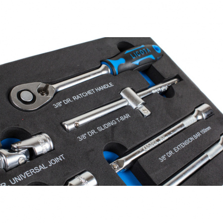 Набор головок 3/8'', 21 пр. в ложементе EVA (ACK-E38311)