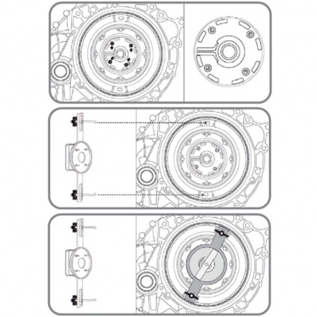 Набор для замены двухдискового сцепления dct FORD (ATC-0014)