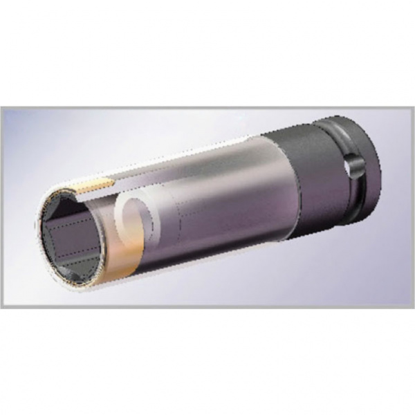 Набор ударных головок тонкостенных особо прочных, 17, 19, 21 мм в кейсе (ANSK01)