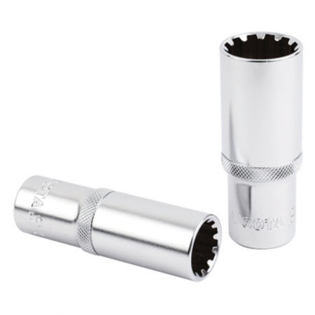 Головка торцевая глубокая spline 1/4" 9 мм (P2009L)