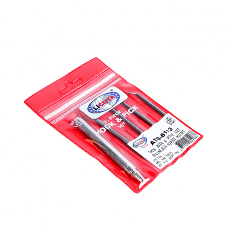 Набор мини крючков для демонтажа сальников и уплотнительных колец, 5 пр. (ATG-6113)