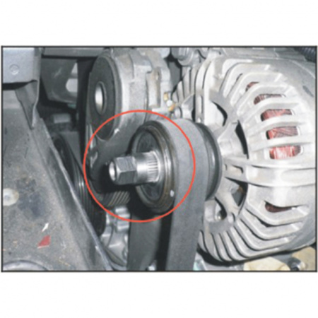 Головка для установки шкива генератора VW AUDI VOLVO (ATA-0415)