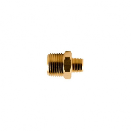 Переходник наружная резьба 1/4 - наружная резьба 1/2 (MP2040)