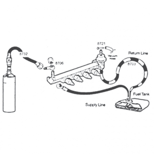 Набор для тестирования и очистки топливной системы (ATS-4001)