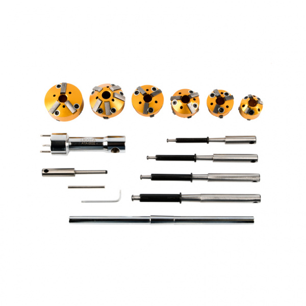 Набор зенкеров регулируемых для расточки седел клапанов (ATA-0032)