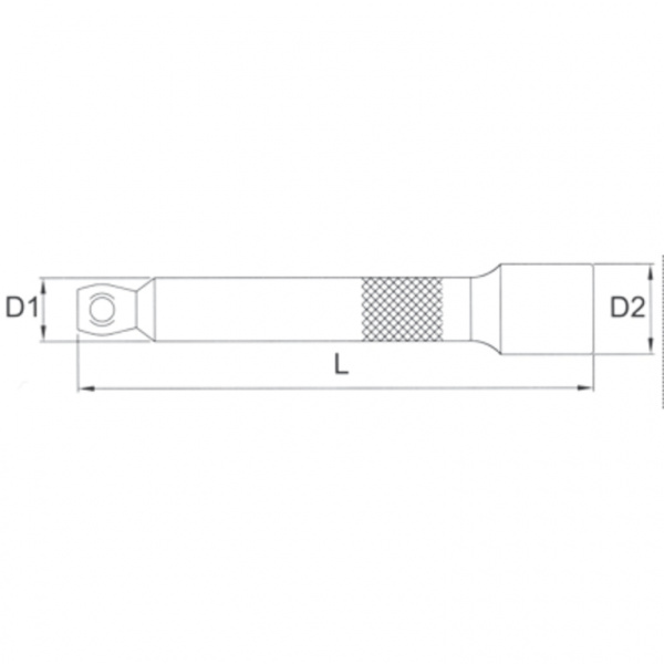 Удлинитель 1/4" 50 мм (AEB-H202)