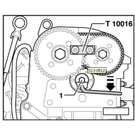 Фиксатор распредвалов VAG (ATA-0397)