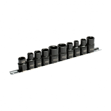 Набор головок спец. профили RIBE, пяти, десяти, трех гранных, 10 пр. (ATF-0019A)