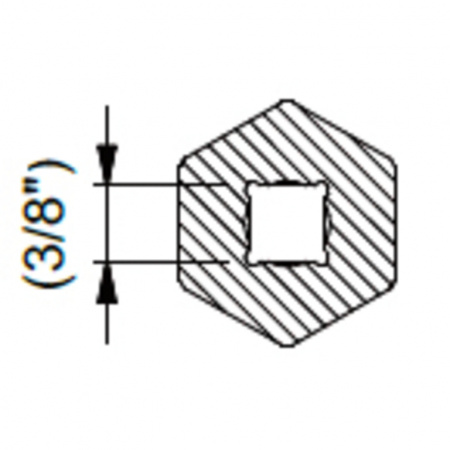 Съёмник масляного фильтра "чашка" 86.6 мм, 16 гр. (ATA-8901)