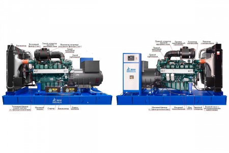 Дизельная электростанция 544 кВт TDo 750MC