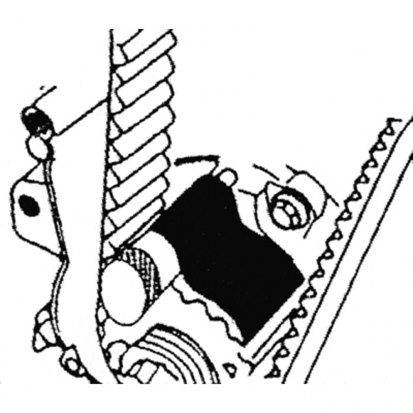 Приспособление для фиксации коленвала VAG TDI (ATA-0453A)