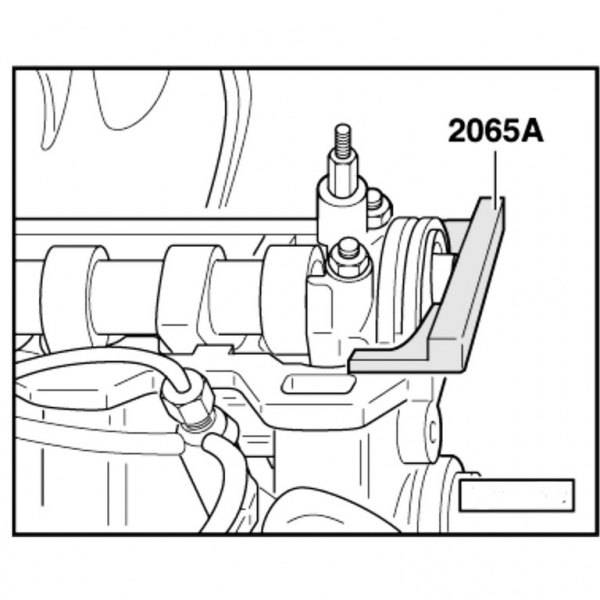 Набор фиксаторов для регулировки фаз ГРМ VW Diesel 2.4D (ATA-3804)